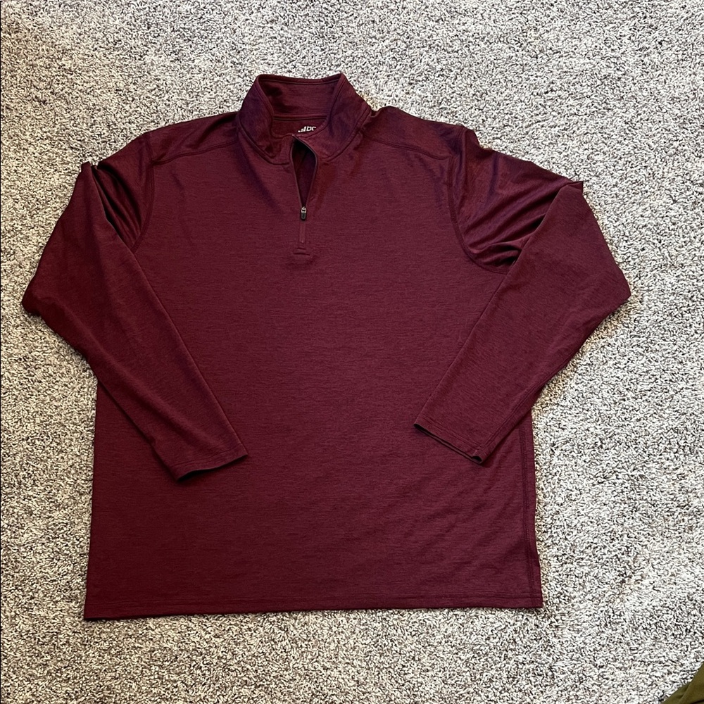 BCG Burgundy Activewear Top